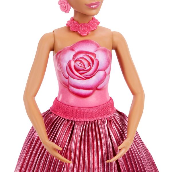 MuEca Rosa Roja Petal Pop Barbie
