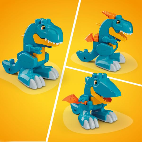 Dinosaurio Mordedor Bloques De Construccion Mega Bloks