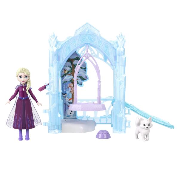 MuEca Elsa Escondite Helado De Animales Frozen Disney