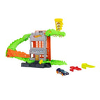 Pista Coches Ataque De Cocodrilo Hot Wheels City
