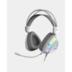 Pack Gaming con Cable KROM Klass TKL Layout - Teclado  Ratón ptico  Auriculares con Micrófono  Alfombrilla  Retroiluminado Blanco