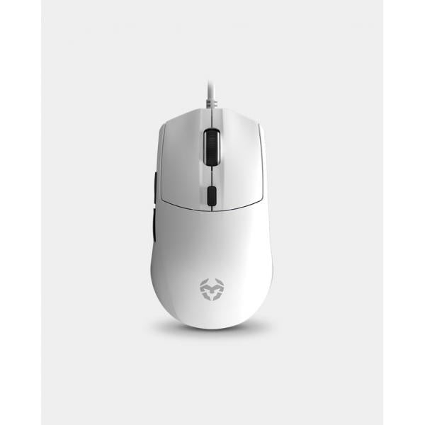 Pack Gaming con Cable KROM Klass TKL Layout - Teclado  Ratón ptico  Auriculares con Micrófono  Alfombrilla  Retroiluminado Blanco