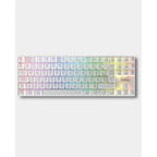 Pack Gaming con Cable KROM Klass TKL Layout - Teclado  Ratón ptico  Auriculares con Micrófono  Alfombrilla  Retroiluminado Blanco
