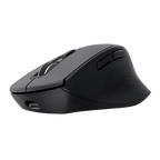 Mouse Trust Wireless Niven Bt/2.4ghz 7 Botones Silencioso 800-3200dpi Recargable Negro