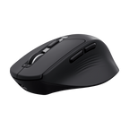 Mouse Trust Wireless Niven Bt/2.4ghz 7 Botones Silencioso 800-3200dpi Recargable Negro