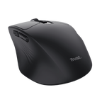 Mouse Trust Wireless Niven Bt/2.4ghz 7 Botones Silencioso 800-3200dpi Recargable Negro