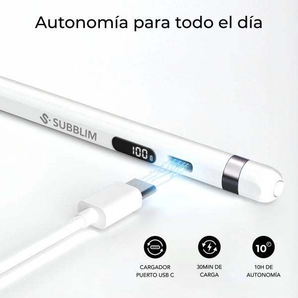 Lápiz Electrónico Subblim Noteflow Pen Para Android Y Window