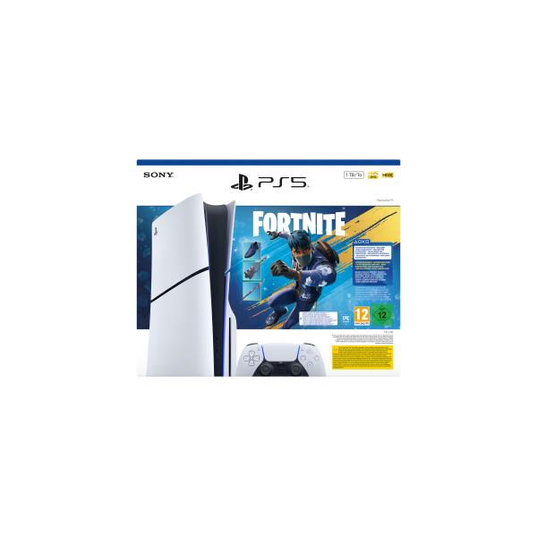 Sony PlayStation 5 Slim Chasis E + Fortnite Flowering Chaos Main Image