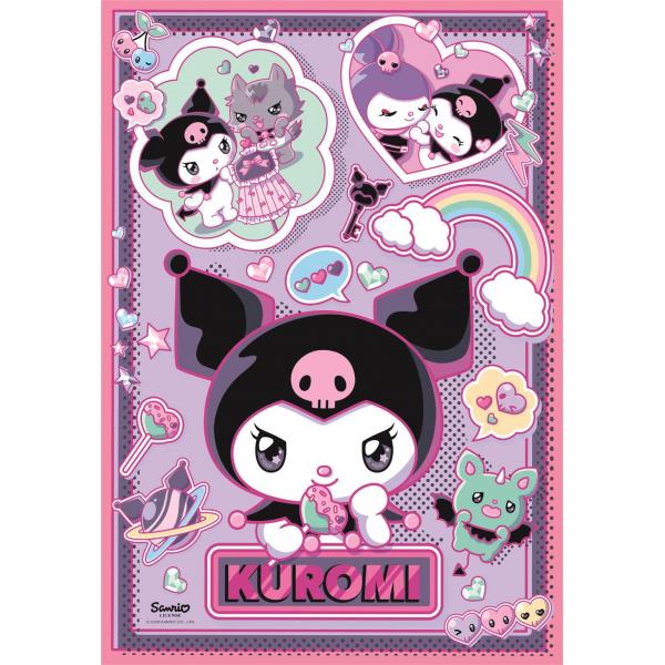 Puzzle Kuromi Hello Kitty 1000Pzs Main Image