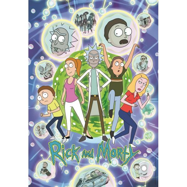 Puzzle Rick And Morty 1 1000Pzs