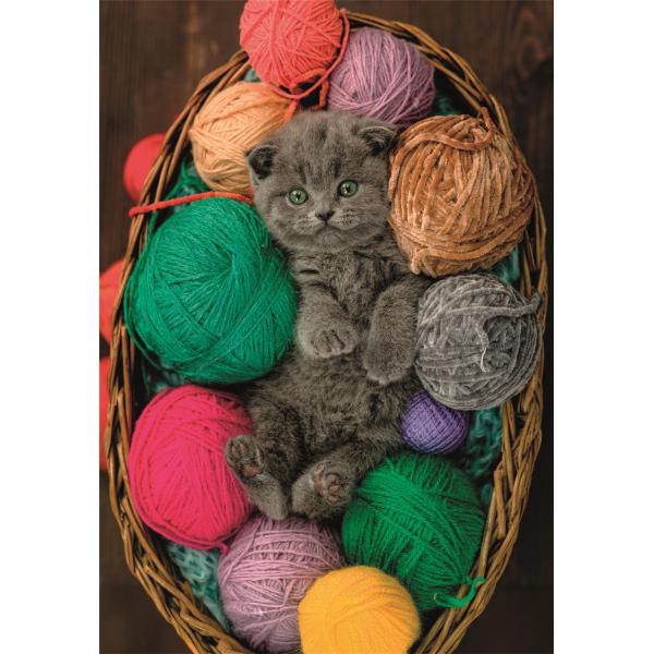 Puzzle Fluffy Kitten 500Pzs Main Image