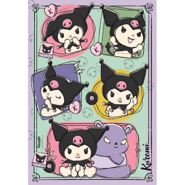 Puzzle Kuromi Hello Kitty 500Pzs Main Image