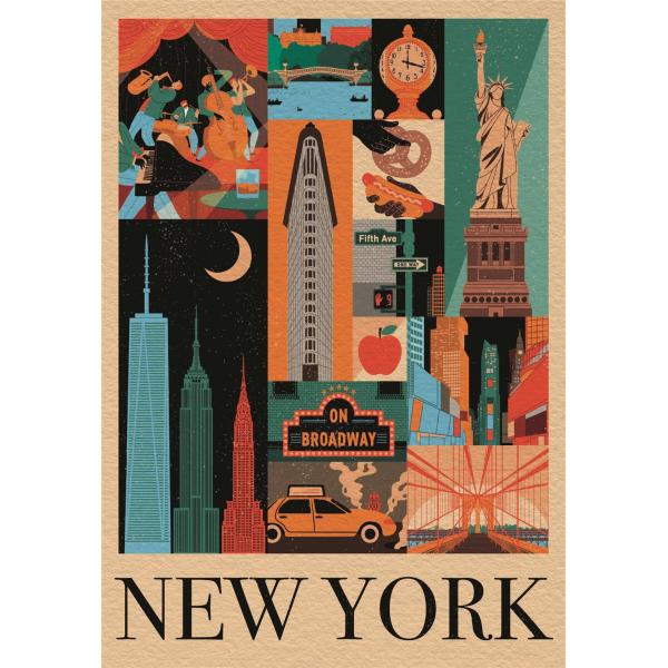 Puzzle Style In The City New York 1000Pzs Main Image