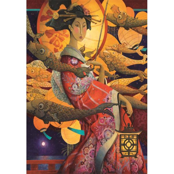 Puzzle Koinobori Dance 1500Pzs