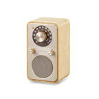 Sangean Wr-9 Fresno Blanco / Radio Analógica De Madera Con Am / Fm / Bluetooth