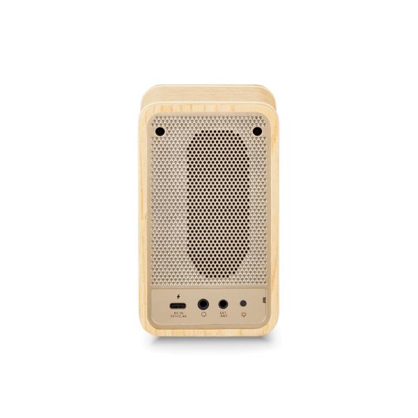 Sangean Wr-9 Fresno Blanco / Radio Analógica De Madera Con Am / Fm / Bluetooth