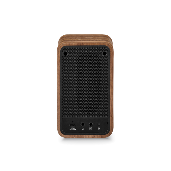 Sangean Wr-9 Nogal Vintage / Radio Analógica De Madera Con Am / Fm / Bluetooth