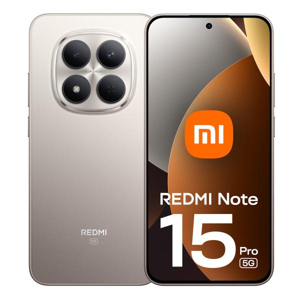 Smartphone Xiaomi Redmi Note 15 Pro 5G 12Gb / 512Gb Titanium Hover Image