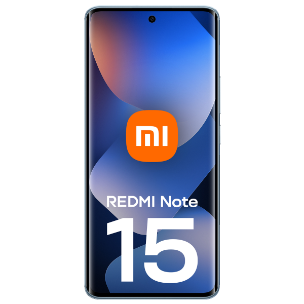 Smartphone XIAOMI Redmi Note 15 MZB0MOIEU - Helio G100  6.77" FHD+  8GB  256GB  HyperOS 2  Azul Glaciar