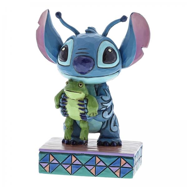 Figura Enesco Disney Stitch Con Rana Main Image