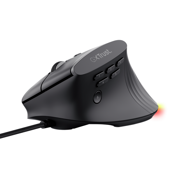 Mouse Trust Gaming Gxt 145 Rexxa 10000dpi 6 Botones Programables Iluminacion Rgb Negro Main Image
