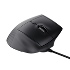 Mouse Trust Gaming Gxt 145 Rexxa 10000dpi 6 Botones Programables Iluminacion Rgb Negro