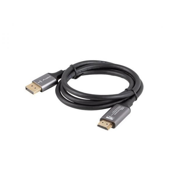 Cable Lanberg Displayport A Hdmi 4K Macho/Macho 1M Negro -Pl Main Image