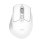 Mouse Trust Wireless Niven Bt/2.4ghz 7 Botones 800-3200dpi Recargable Color Blanco.