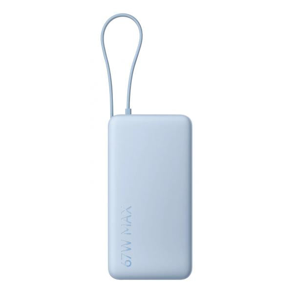Powerbank XIAOMI BHR08O8GL - 20000mAh  USB  USB Tipo C  Azul
