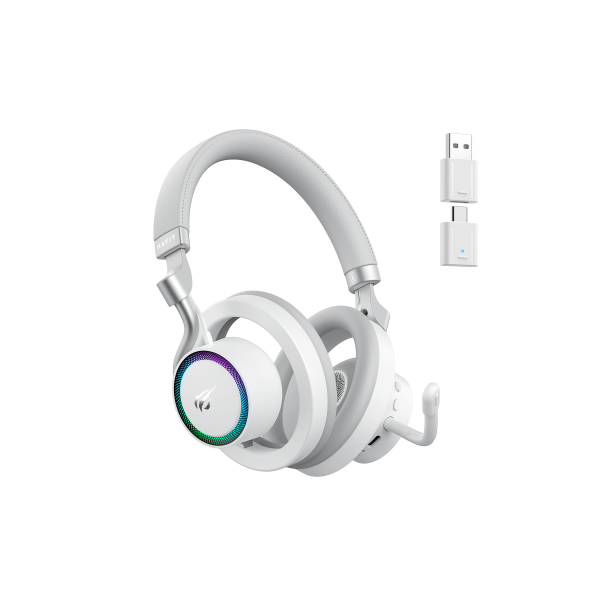Havit Fuxi-H8 (White) Kabel & tr?dl?s H?retelefoner Hvid