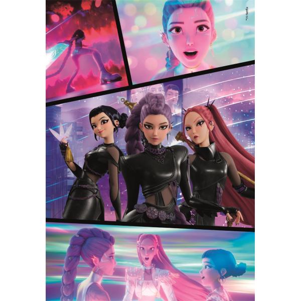 Puzzle Super Kpop Demon Hunters 300Pzs Main Image