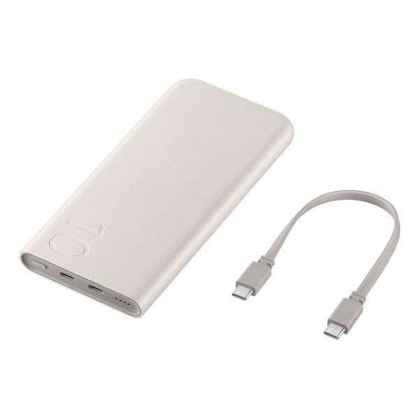 Samsung EB-P3401XUE Power Bank 10000 mAh 25 W 2x USB-C Beige