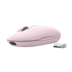 Mouse Trust Wireless Seron Hypscroll Slim 400-2400dpi 6 Botones Recargable Fsc Grs Rosa