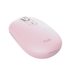 Mouse Trust Wireless Seron Hypscroll Slim 400-2400dpi 6 Botones Recargable Fsc Grs Rosa