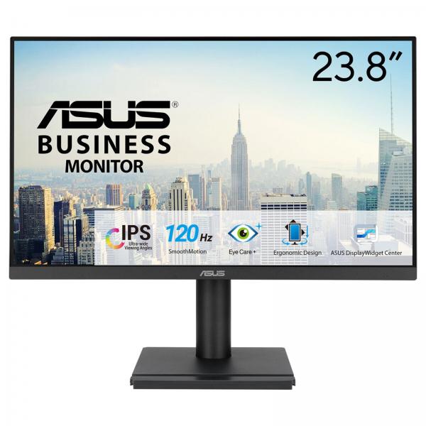 Monitor 24" Dp Hdmi Vga Asus Va249qgse Ips Fhd 120hz 1ms 300cd/m 2x2w Vesa 100x100 Regulable