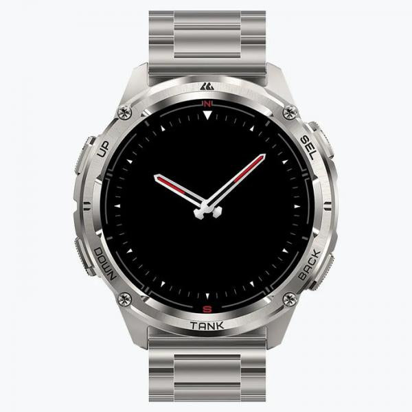 KOSPET Tank T3 Ultra 2 Plata Edición Especial 1,43 pulgadas AMOLED GPS 5 días +170 deportes 5ATM IP69K Smartwatch