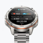 KOSPET Tank T3 Ultra 2 Plata Edición Especial 1,43 pulgadas AMOLED GPS 5 días +170 deportes 5ATM IP69K Smartwatch