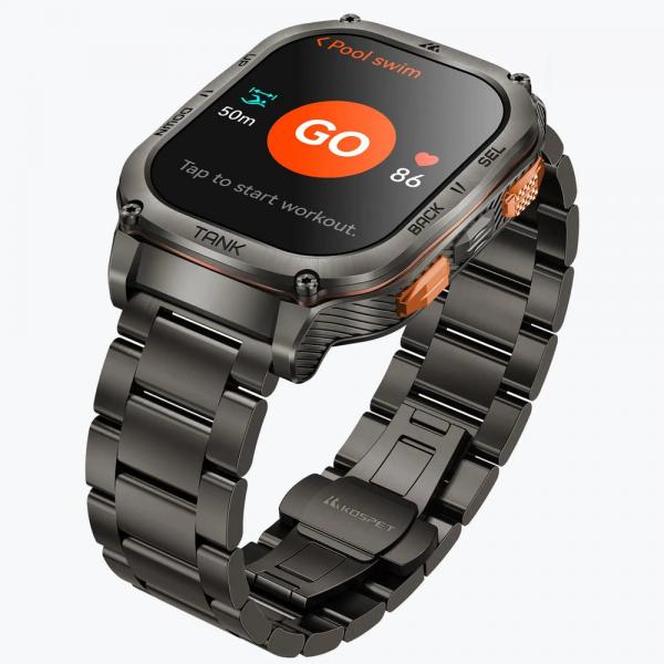 Kospet Tank M3 Ultra Edición Especial Negro - Reloj inteligente