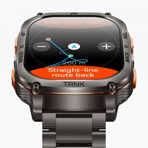 Kospet Tank M3 Ultra Edición Especial Negro - Reloj inteligente