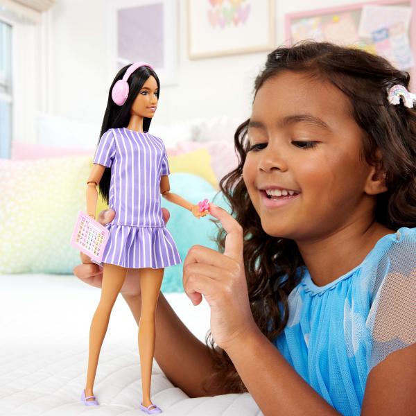 MuEca Purple Stripes Barbie