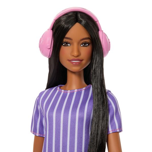 MuEca Purple Stripes Barbie