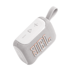 JBL Go 5 Blanco 4,8W 8h IP68 1000mAh Auracast luces LED Altavoz Bluetooth
