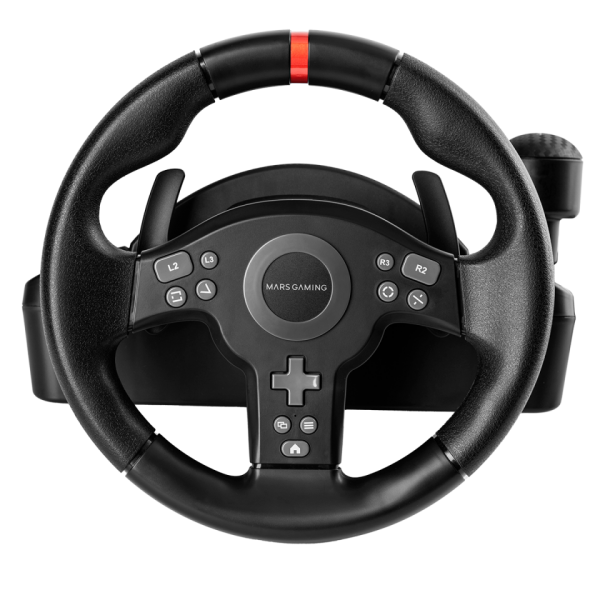 Volante Con Pedales Y Cambio De Marchas Manual Mars Gaming M