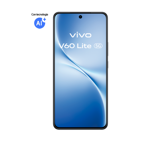 Vivo V60 Lite 5G 8GB/256GB Negro con Auriculares Buds y Cargador 90W