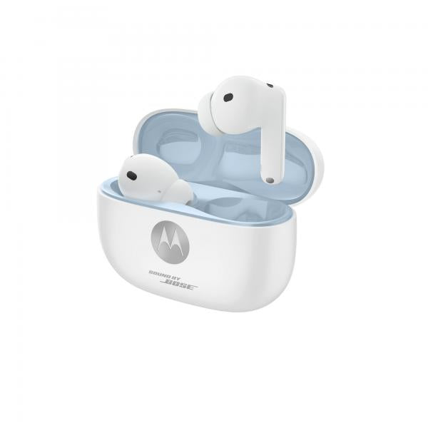 Motorola Moto Buds 2 Plus Inalámbricos Bluetooth ANC 46 dB 38 h Blanco Brillante