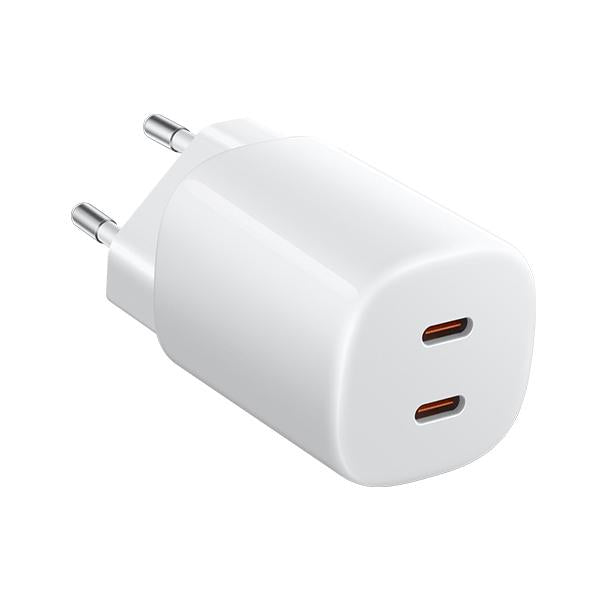 Cargador de Pared XIAOMI Nano Turbo - 45W GaN  2xUSB Tipo C  Blanco