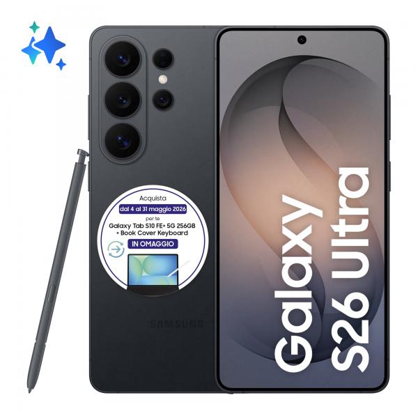 Samsung Galaxy S26 Ultra 5G 12GB/512GB Negro 6,9 pulgadas AMOLED 120Hz 200MP 5000mAh 60W NFC