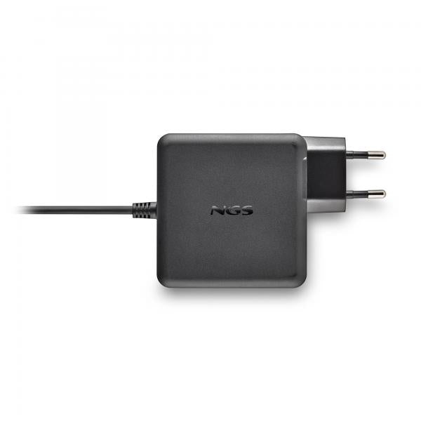 Cargador para Portatil NGS GAN100W-C - 100W GaN  USB Tipo C  1.5m  Negro