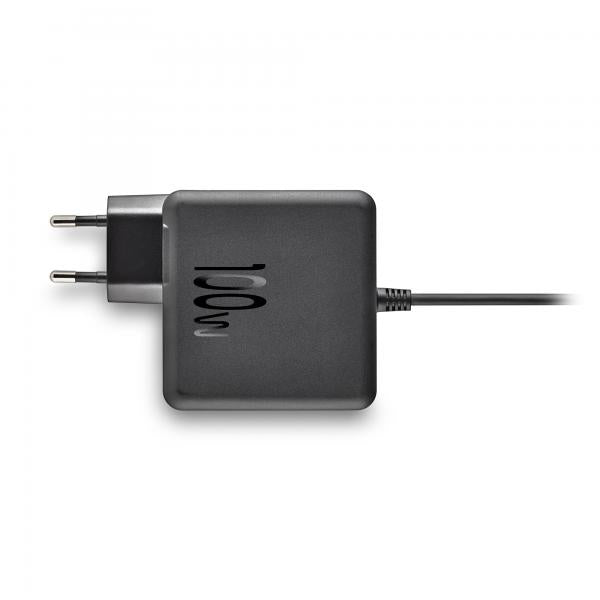 Cargador para Portatil NGS GAN100W-C - 100W GaN  USB Tipo C  1.5m  Negro