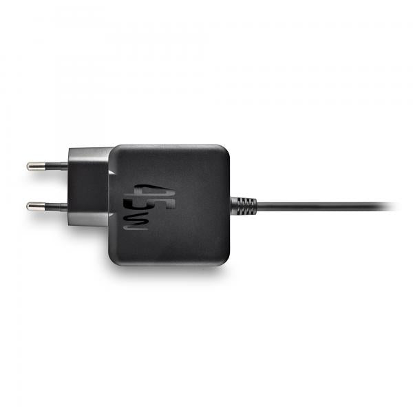 Cargador para Portátil NGS GAN45W-C - 45W GaN  USB Tipo C  1.5m  Negro